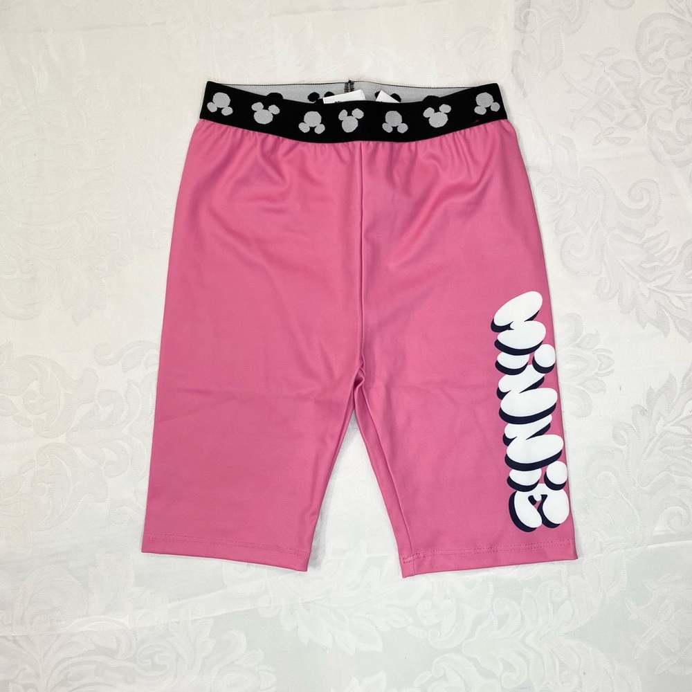 Disney Minnie 2pcs Girl Checkmate Grid pattern Sporty Vest and Leggings Set - Picture 10 of 11